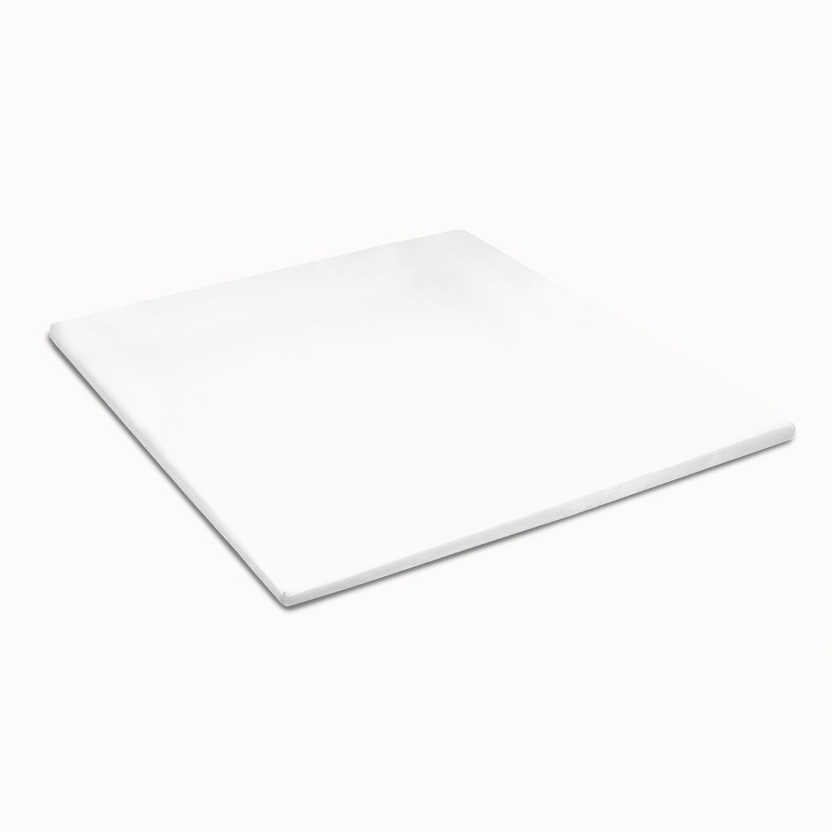 Topper hoeslaken jersey wit