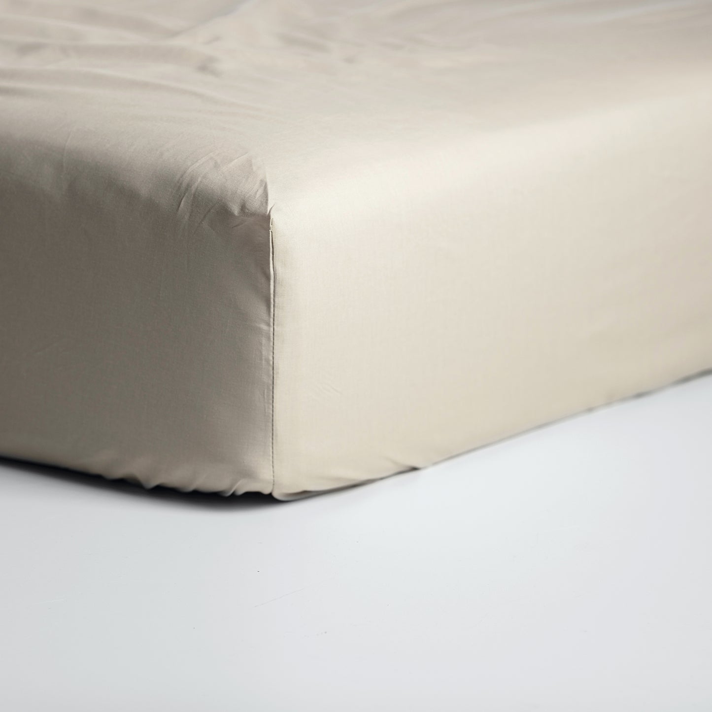 Weekend hoeslaken katoen taupe