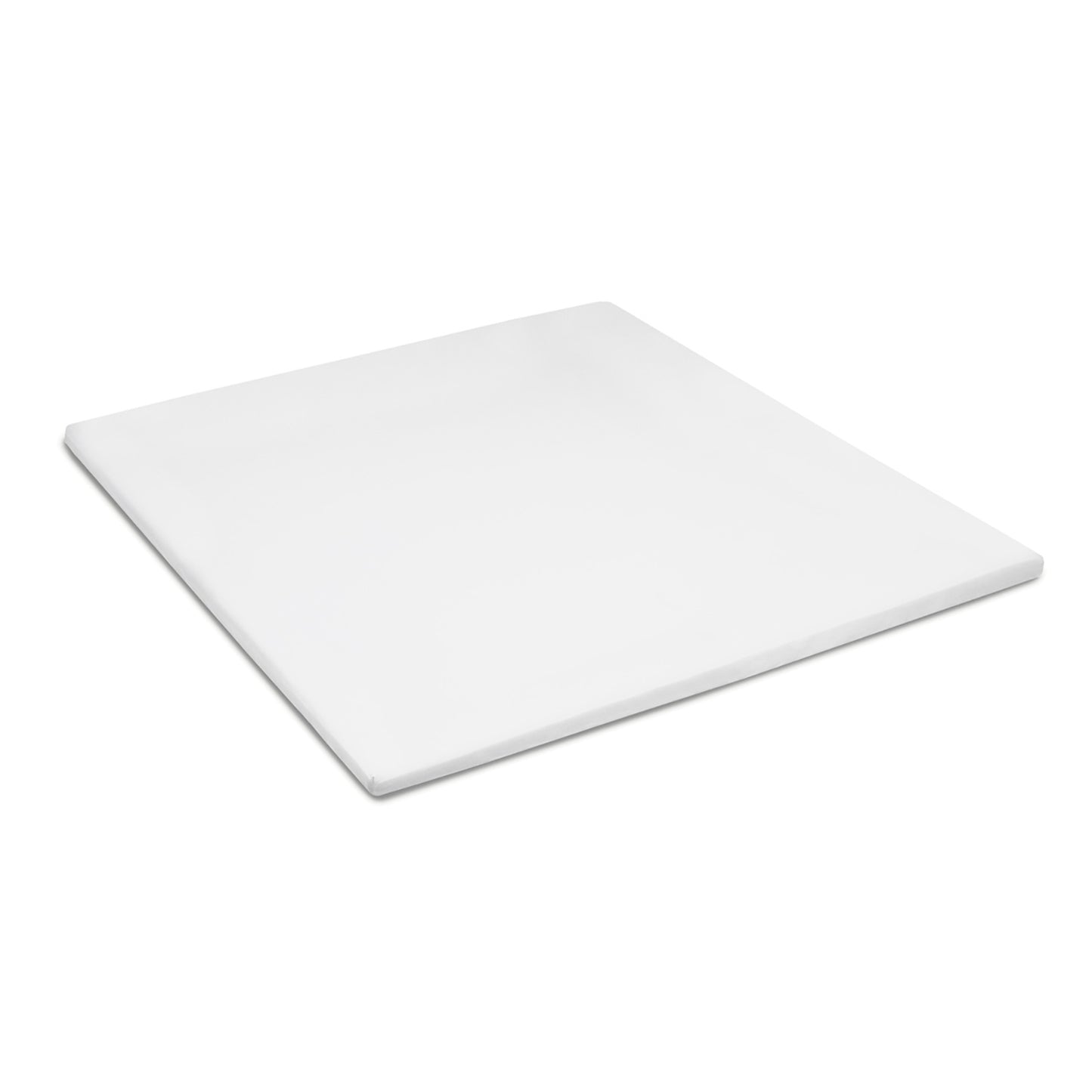 Topper hoeslaken double jersey wit