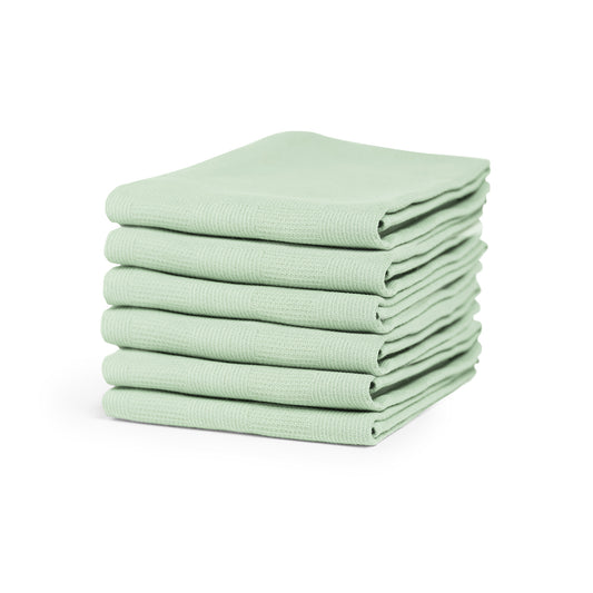 Checkmaid theedoek groen - 6 stuks