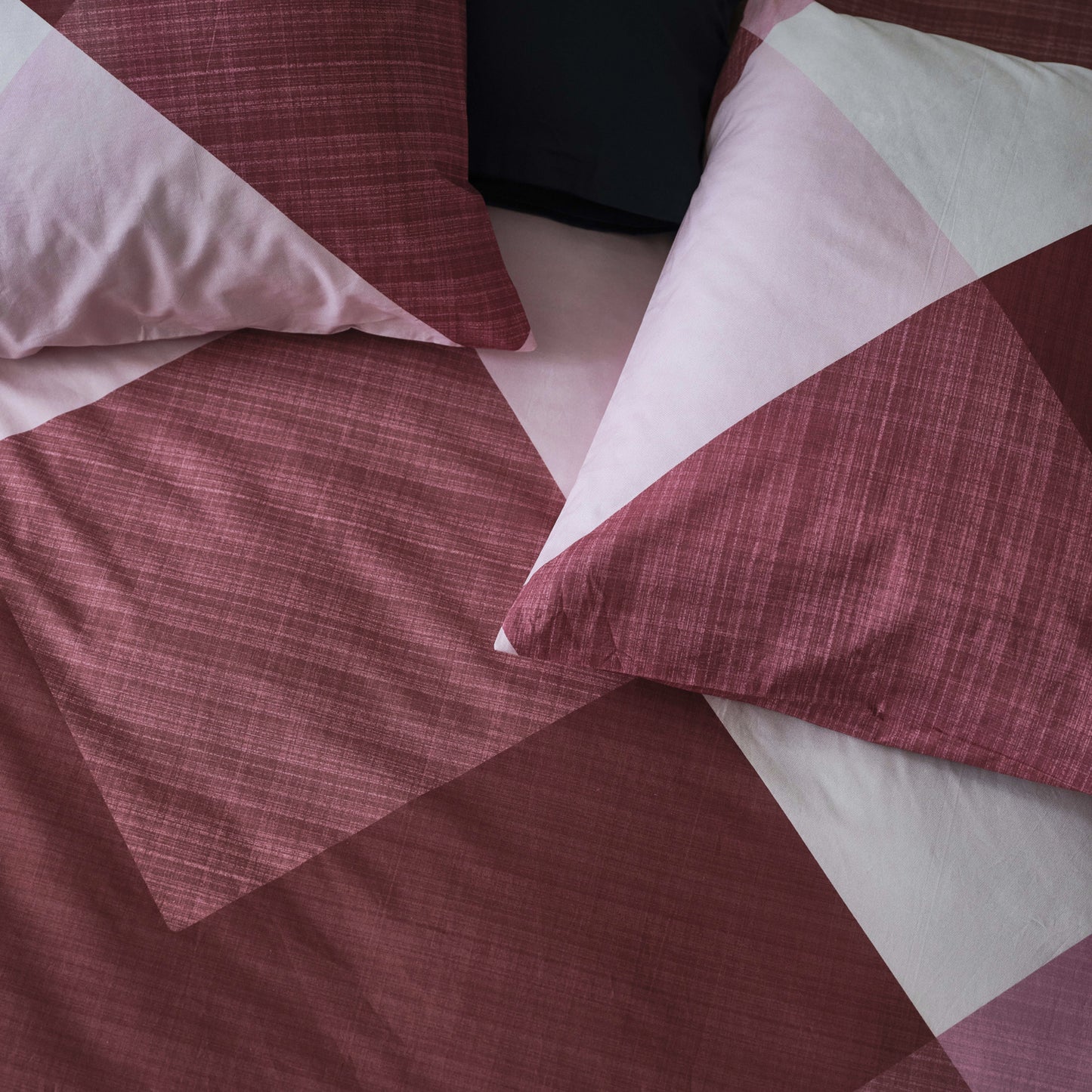 Rexa dekbedovertrek katoen paars