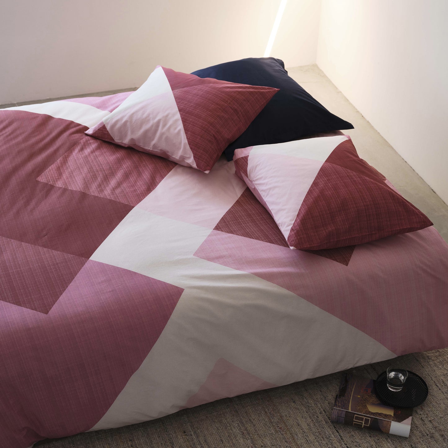 Rexa dekbedovertrek katoen paars