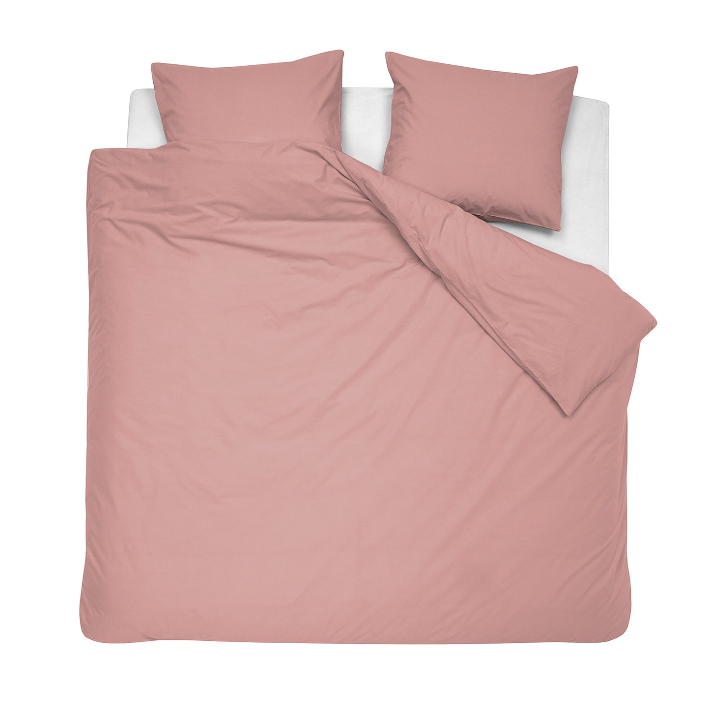 Weekend dekbedovertrek katoen roze