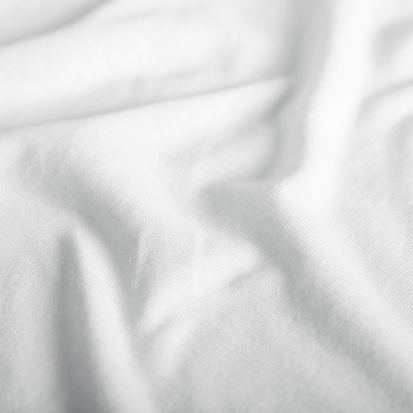 Hoeslaken jersey wit