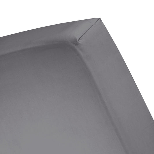 Fitted sheet flannel light anthracite