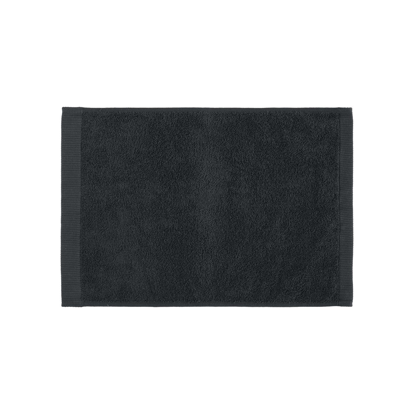 Weekend gastendoek zwart (3 stuks)