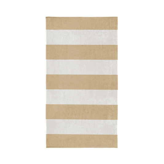 Dune stripe strandlaken XXL zand