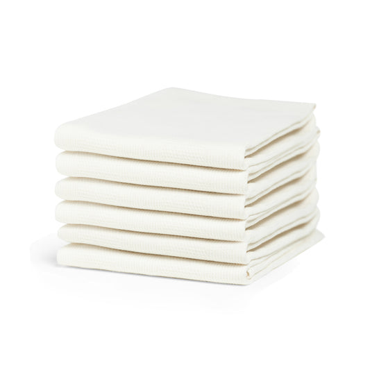 Checkmaid theedoek wit - 6 stuks
