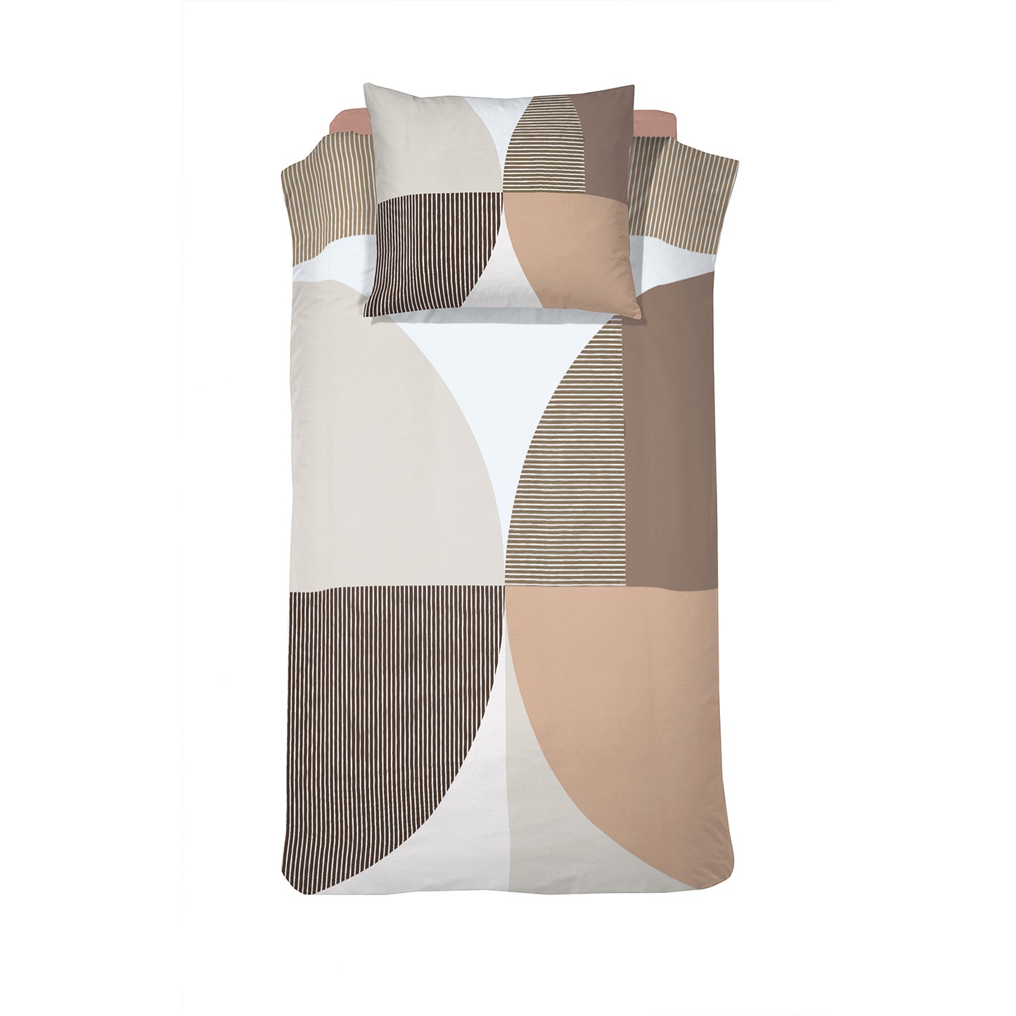 Kyan dekbedovertrek flanel terra