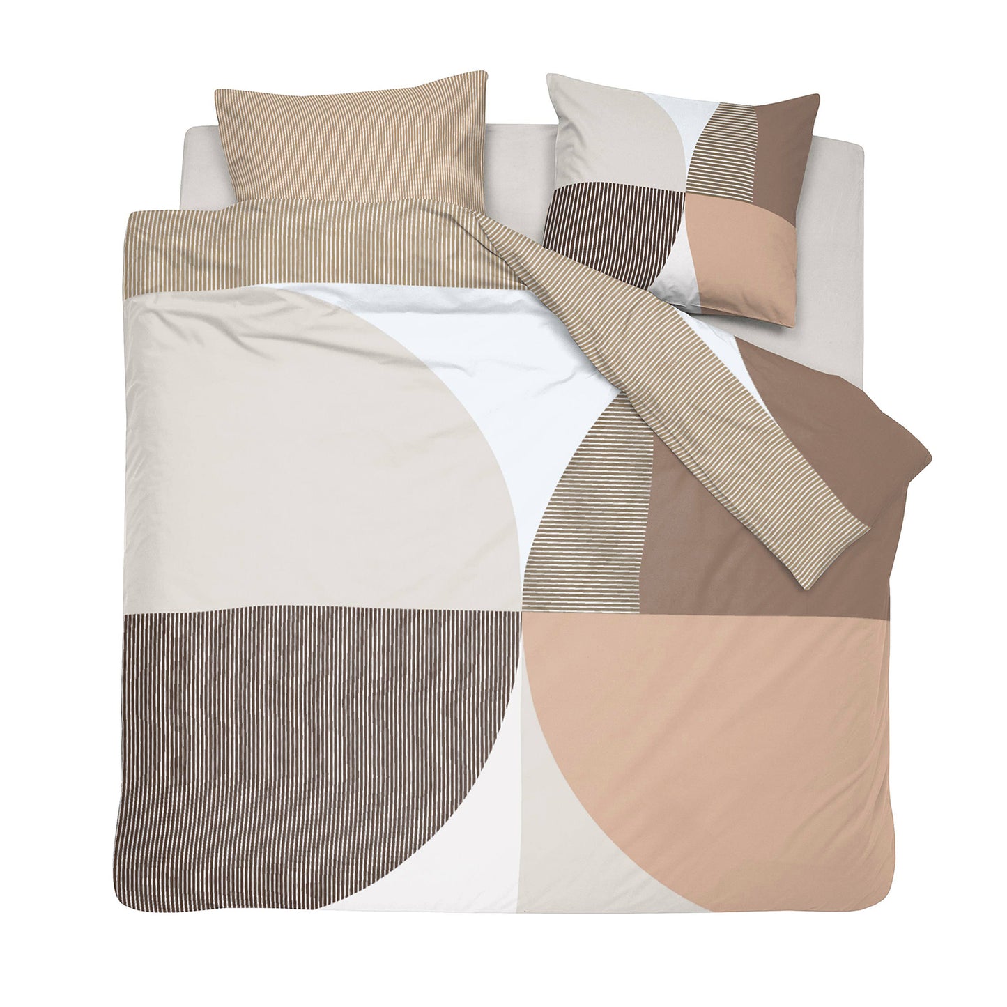 Kyan dekbedovertrek flanel terra