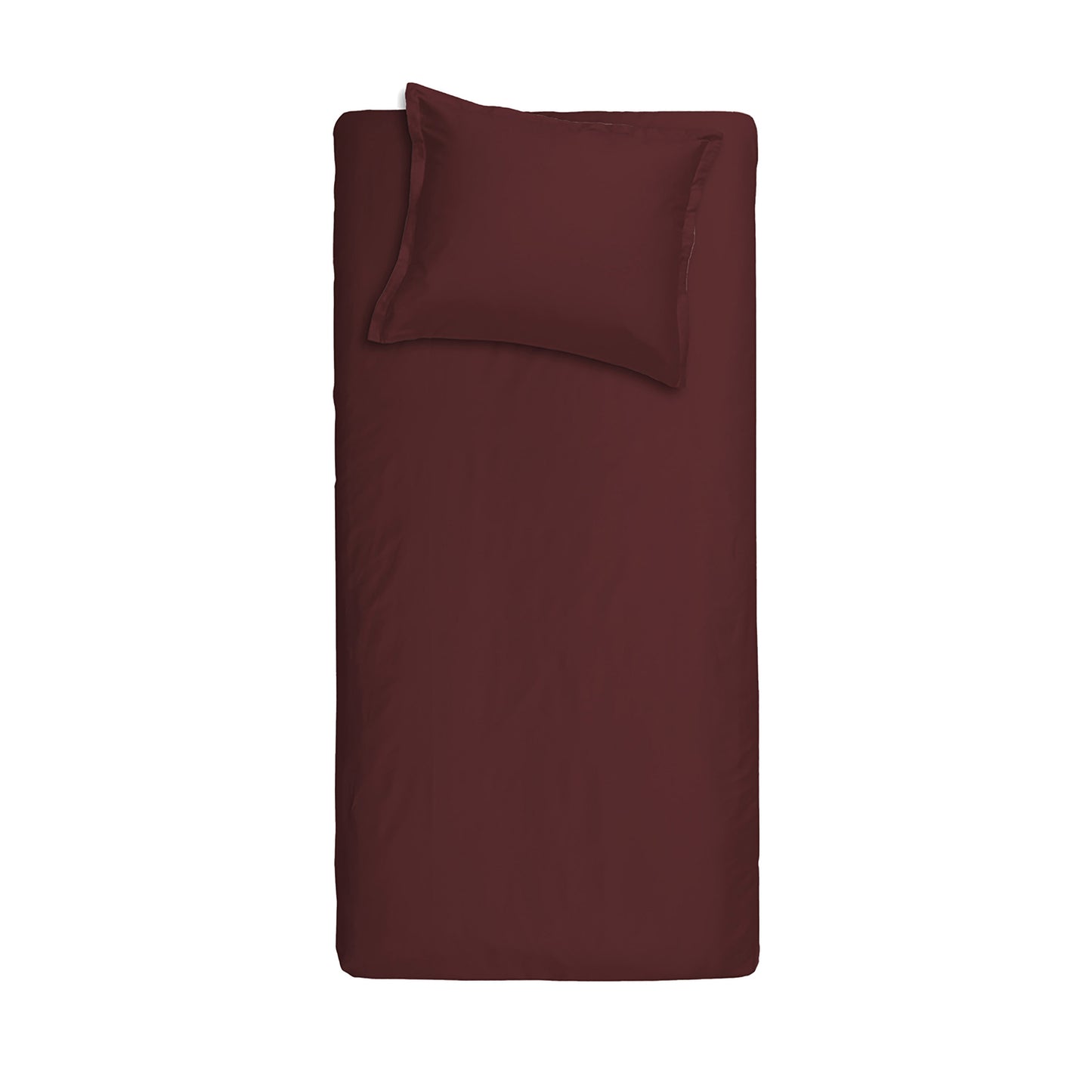 Weekend dekbedovertrek katoen bordeaux