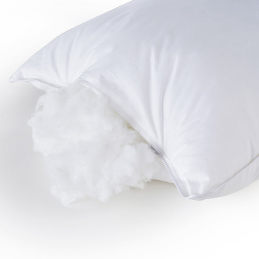 blauws hoofdkussen 60x70