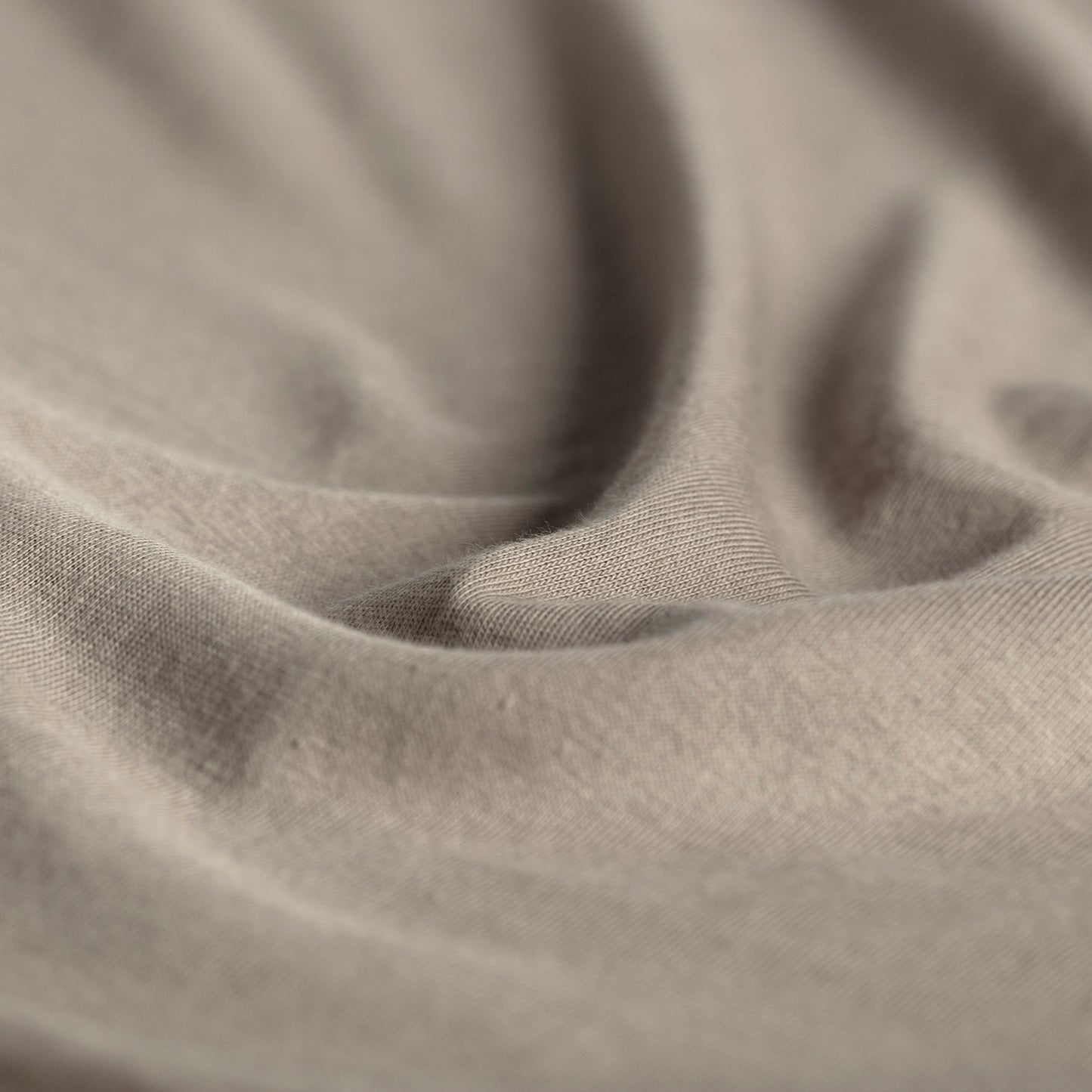 Hoeslaken jersey taupe